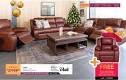 Viali Lagos 3 Piece 3 Action Reclining Lounge Suite