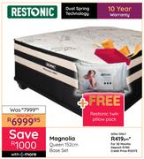 Restonic Magnolia Queen 152cm Base Set