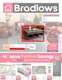 Bradlows : Massive Festive Savings (03 December - 26 December 2024), page 1