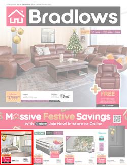 Bradlows : Massive Festive Savings (03 December - 26 December 2024), page 1