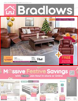 Bradlows : Massive Festive Savings (03 December - 26 December 2024), page 1