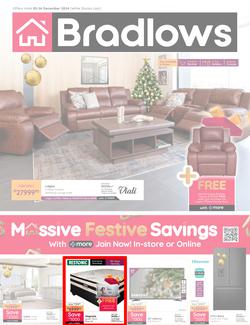 Bradlows : Massive Festive Savings (03 December - 26 December 2024), page 1