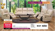 Grafton Everest Utah 3 Piece 3 Action Reclining Lounge Suite
