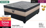 Restonic Royal Night Queen 152cm Base Set