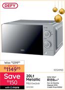Defy 20Ltr Metallic Microwave DMO381