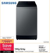 Samsung 14Kg Grey Top Loader WA14CG5745BD
