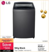 LG 18Kg Black Top Loader T18V1NDHT2