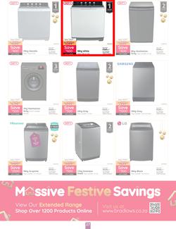 Bradlows : Massive Festive Savings (03 December - 26 December 2024), page 27