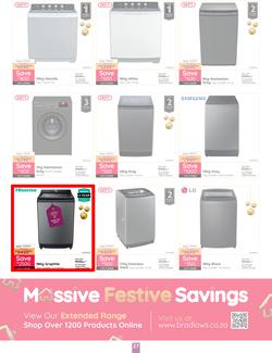 Bradlows : Massive Festive Savings (03 December - 26 December 2024), page 27