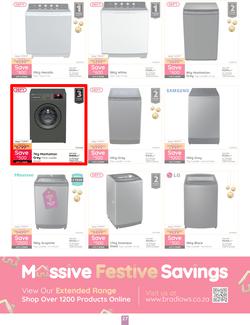Bradlows : Massive Festive Savings (03 December - 26 December 2024), page 27