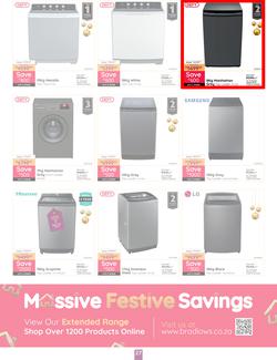 Bradlows : Massive Festive Savings (03 December - 26 December 2024), page 27