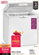 Defy 210Ltr White Chest Freezer DMF470