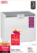 Defy 254Ltr White Chest Freezer DMF473 
