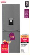 Defy 320Ltr Metallic Fridge Freezer DAC639-WD