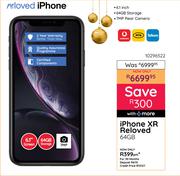 Apple iPhone XR Reloved 64GB Smartphone 10296522