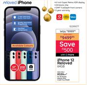 Apple iPhone 12 Reloved 64GB Smartphone 10299077