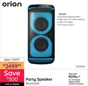 Orion Party Bluetooth Speaker 10298163