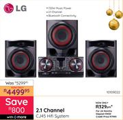 LG 2.1 Channel CJ45 HiFi System 10109022