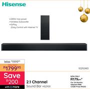 Sony 2.1 Channel Sound Bar HS2100