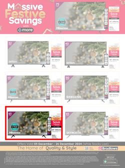 Bradlows : Massive Festive Savings (03 December - 26 December 2024), page 32