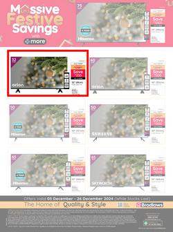 Bradlows : Massive Festive Savings (03 December - 26 December 2024), page 32