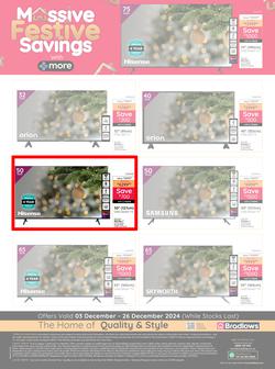 Bradlows : Massive Festive Savings (03 December - 26 December 2024), page 32