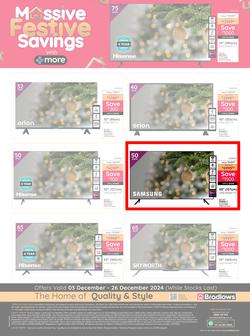 Bradlows : Massive Festive Savings (03 December - 26 December 2024), page 32