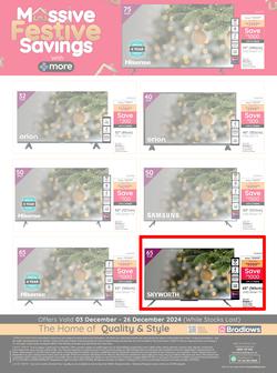 Bradlows : Massive Festive Savings (03 December - 26 December 2024), page 32
