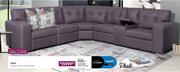 Viera 6 Piece Corner Lounge Suite