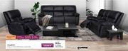 Houghton 3 Piece 3 Action Reclining Lounge Suite