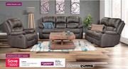 Gomma Gomma Lotus 3 Piece 3 Action Reclining Lounge Suite