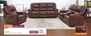 Lincoln 3 Piece 3 Action Reclining Lounge Suite