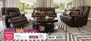 Newbury 3 Piece 3 Action Reclining Lounge Suite