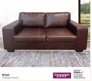 Brazil 2 Division Couch