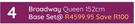 Sleepmasters Broadway Queen 152cm Base Set