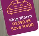 Sealy Phuket 183cm King Base Set