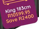 Sealy Belize 183cm King Base Set