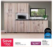Alphine 3Piece Kitchen Unit