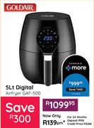 Goldair Digital Airfryer GAF 500-5Ltr