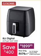 Goldair Digital Airfryer GAF 800-8Ltr