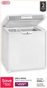 Defy 210Ltr White Chest Freezer DMF470
