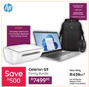 HP Celeron G9 Family Bundle