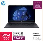 HP Celeron G9 Laptop N4500