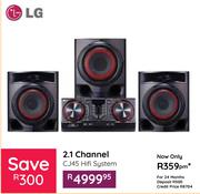 LG 2.1 Channel CJ45 HiFi System