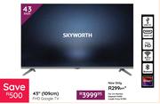 Skyworth 43" (109cm) FHD Google TV