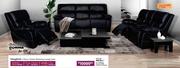 Gomma Gomma Houghton 3 Piece 3 Action Reclining Lounge Suite