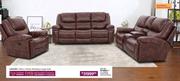 Lincoln 3 Piece 3 Action Reclining Lounge Suite