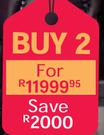 Marula 2.5 Seater Couch-For 2
