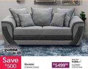 Gomma Gomma Rivaldo 2 Seater Couch