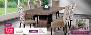Carlton Table + 8 Dining Chairs
